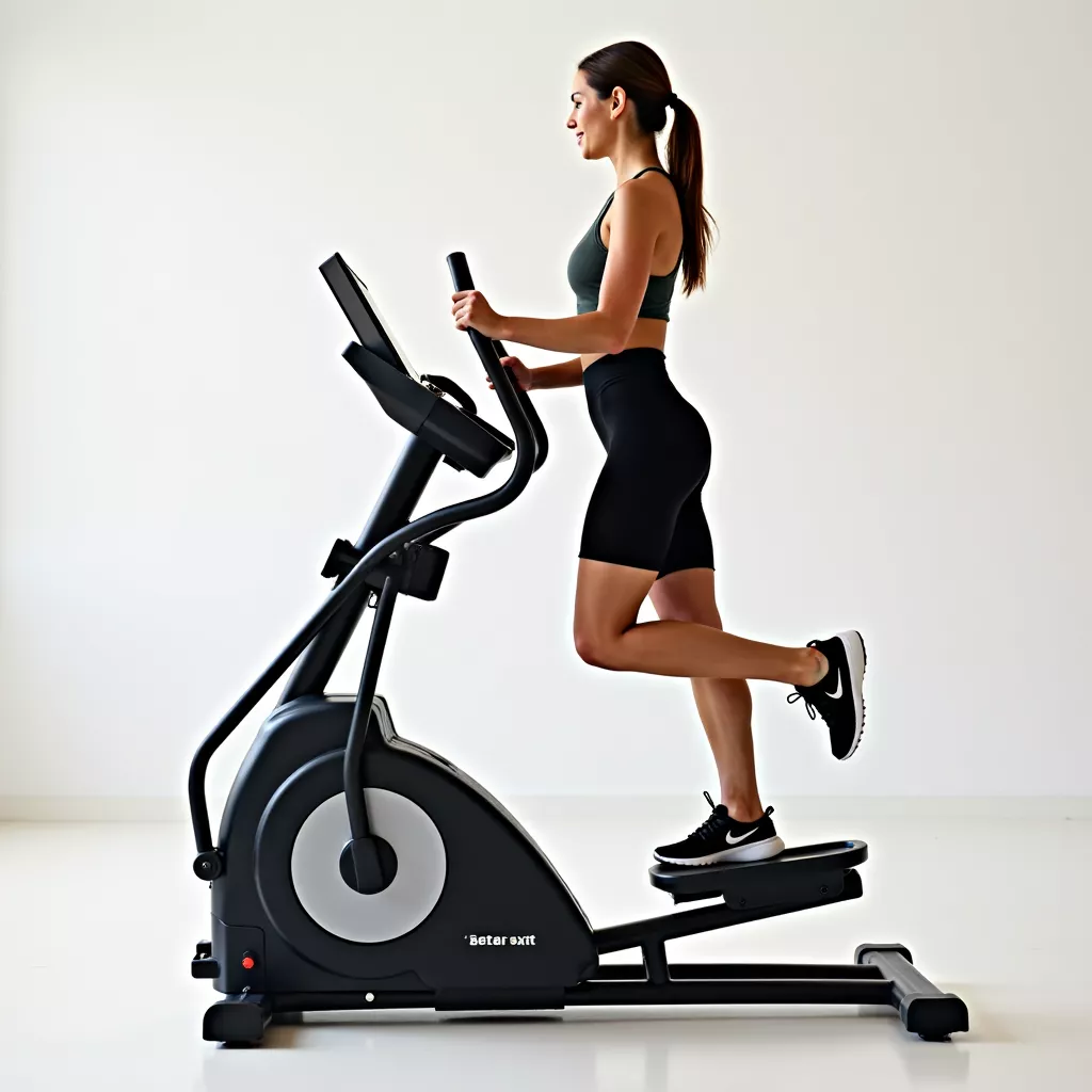 Kobieta na orbitreku